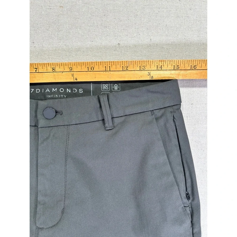 7 Diamonds Men's 30 Infinity Stretch Performance‎ Golf Pants Chinos